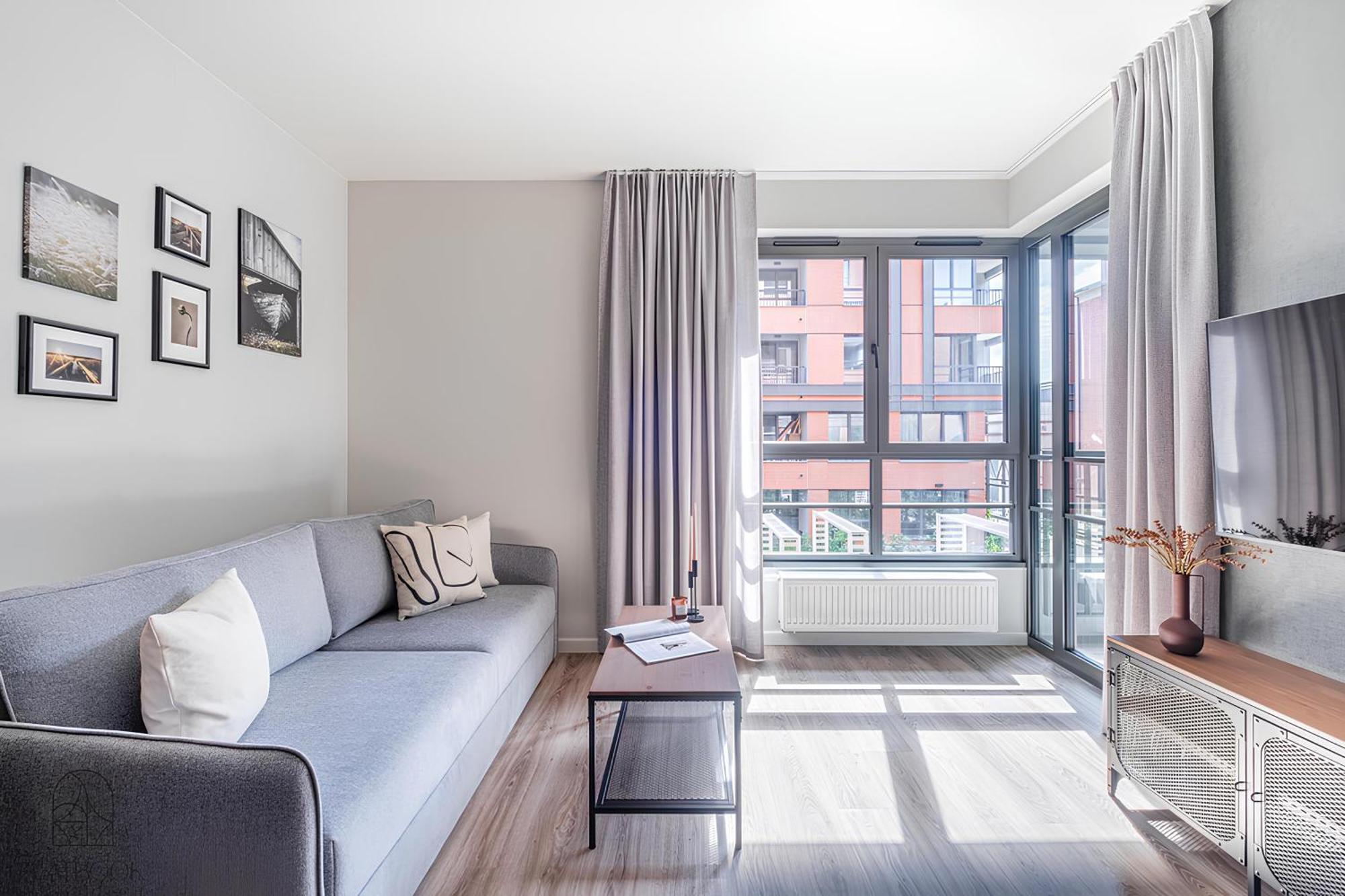 Flatbook - City Center Apartments Doki Living Гданьск Экстерьер фото