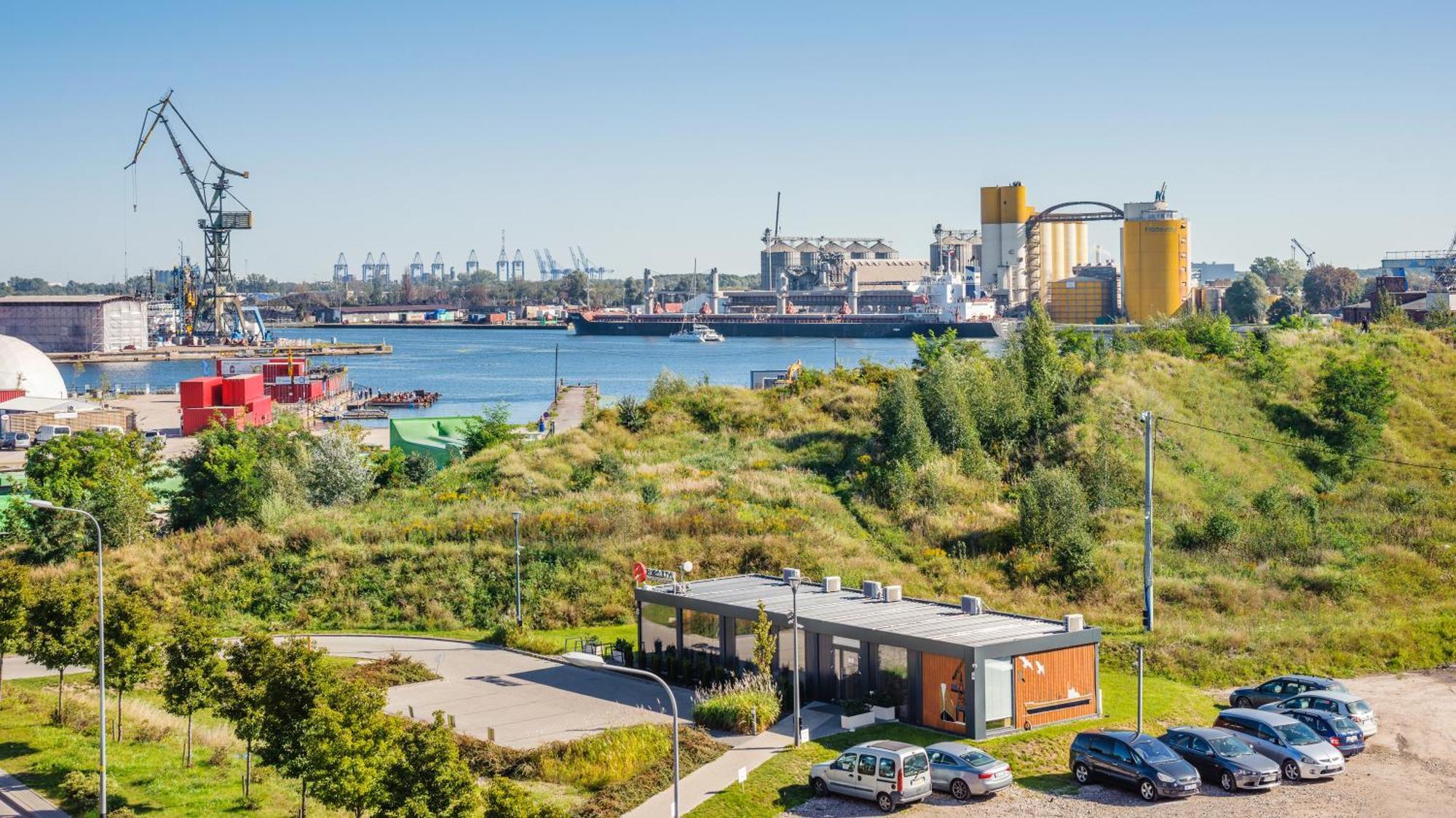 Flatbook - City Center Apartments Doki Living Гданьск Экстерьер фото